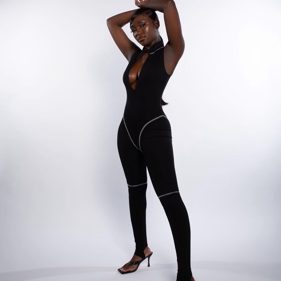 Matte Brand Jumpsuit - Picture 2 of 4